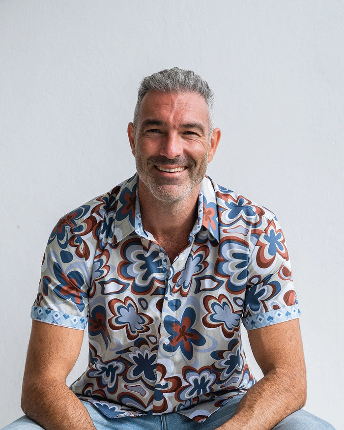 John Lennon Smethwick Short Sleeve Shirt Putty JLW1104