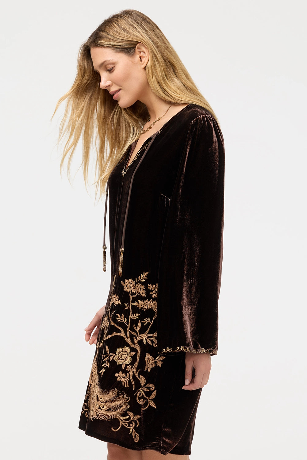 Johnny Was Kimono Sleeve Relaxed Dress - Molly J30625-O - Pre-Order December Delivery