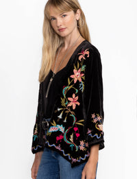 Johnny Was Velvet Bolero - Amarylla J41424-8