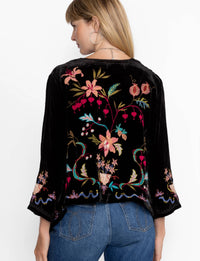 Johnny Was Velvet Bolero - Amarylla J41424-8
