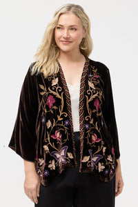 Johnny Was Velvet Bolero - Carminia J44225-O - Pre-Order December Delivery