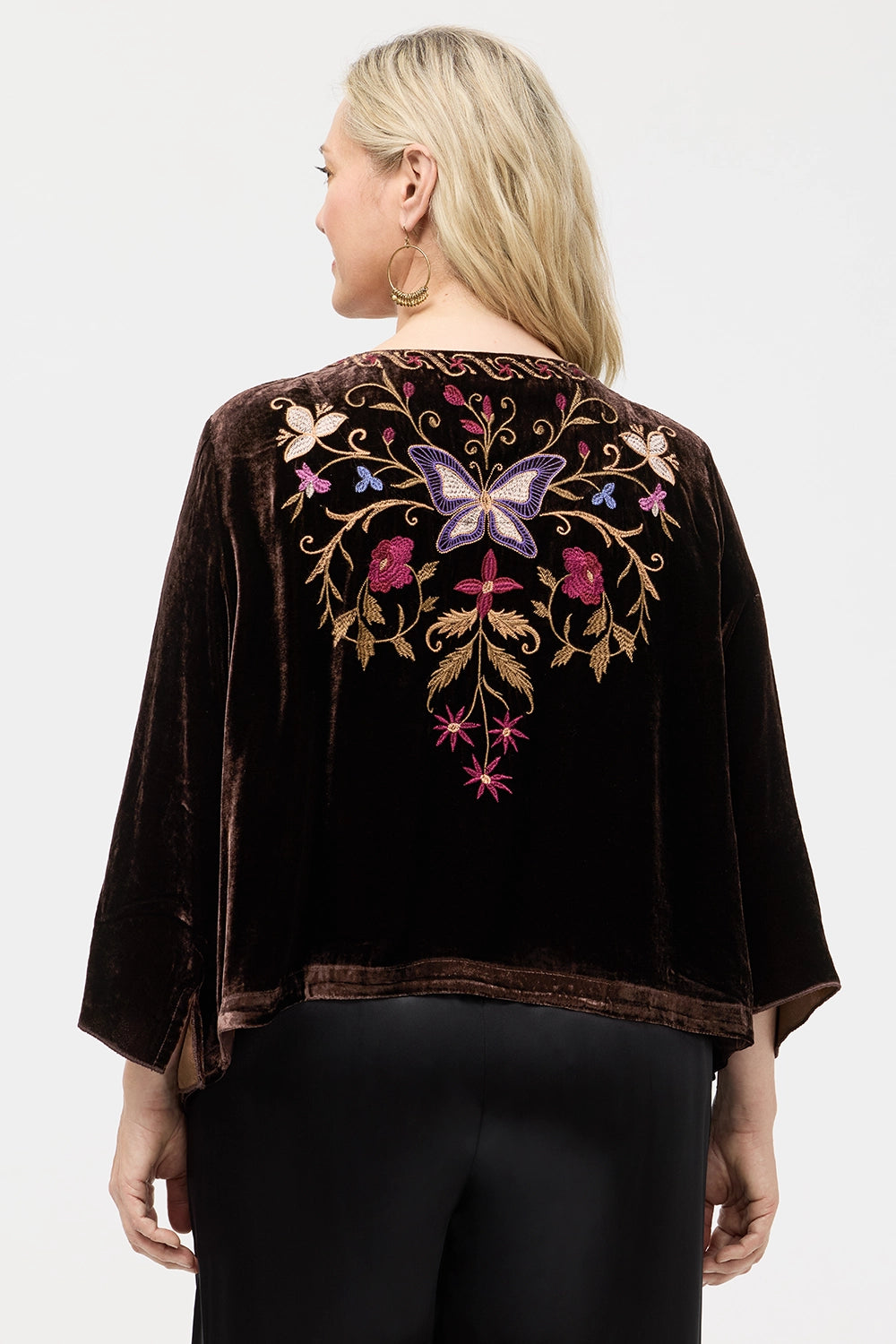 Johnny Was Velvet Bolero - Carminia J44225-O - Pre-Order December Delivery