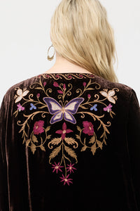 Johnny Was Velvet Bolero - Carminia J44225-O - Pre-Order December Delivery