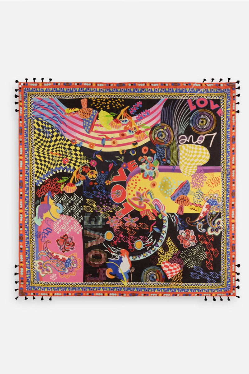 Johnny Was Silk Scarf - Jenny C93125-4