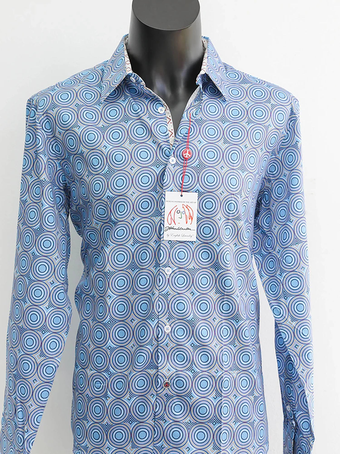 John Lennon Castleton L/S JLW1009 Sapphire
