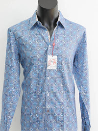 John Lennon Castleton L/S JLW1009 Sapphire
