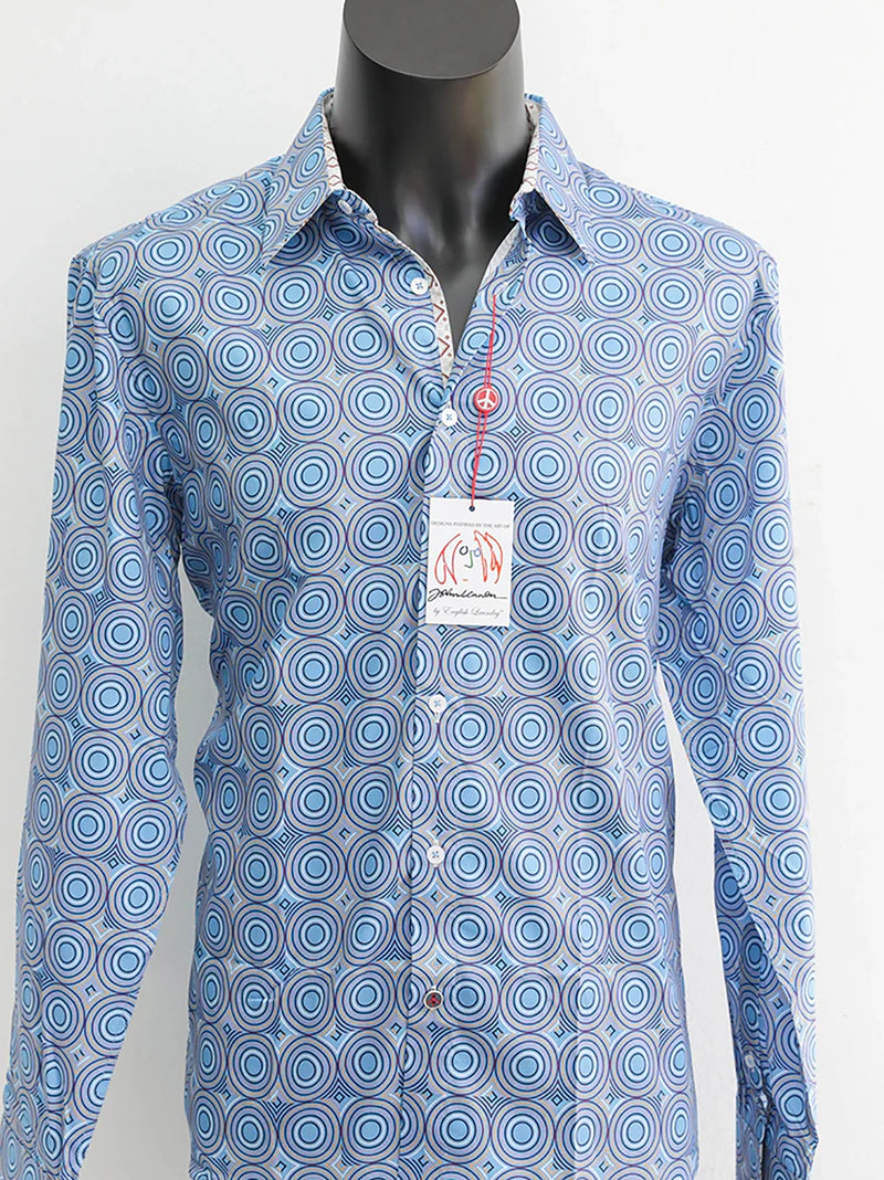 John Lennon Castleton L/S JLW1009 Sapphire