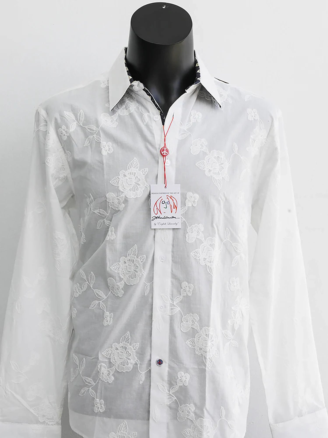 John Lennon L/Sleeve Pemperdon Shirt Jlw1024