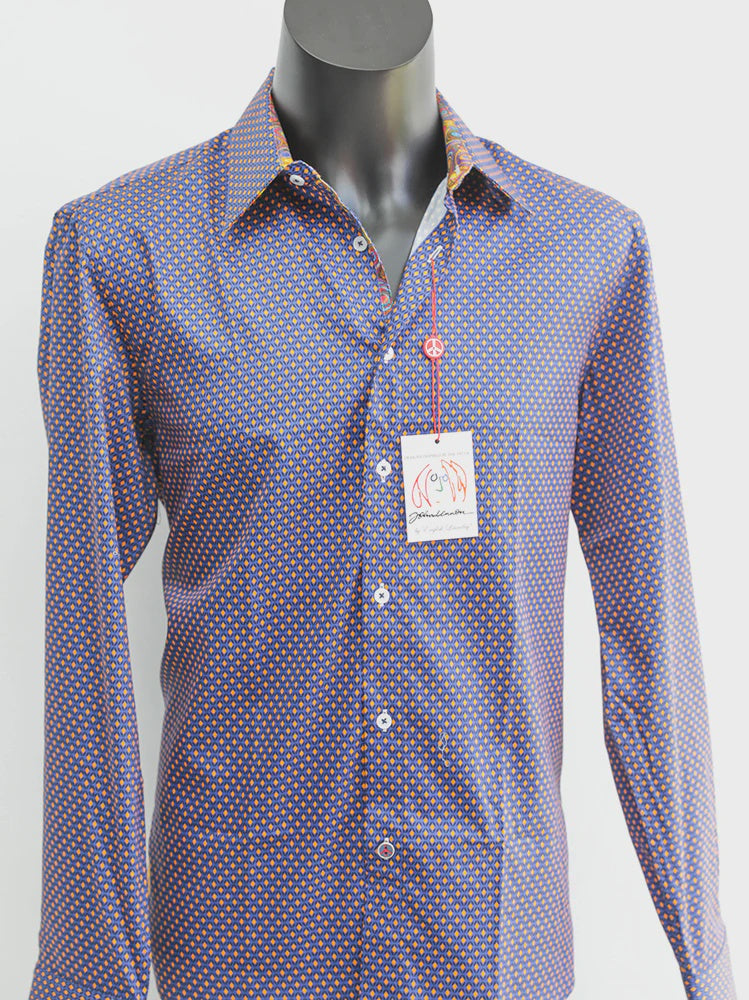 John Lennon L/Sleeve Redish Shirt Jlw1023