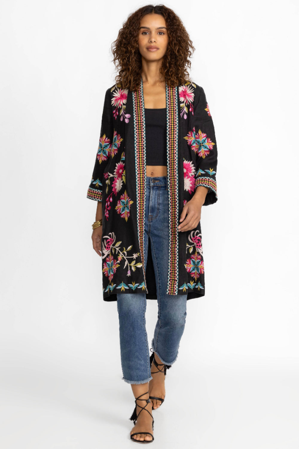 Johnny Was Julie Linen Kimono Coat J49723-E – Bacio Collection