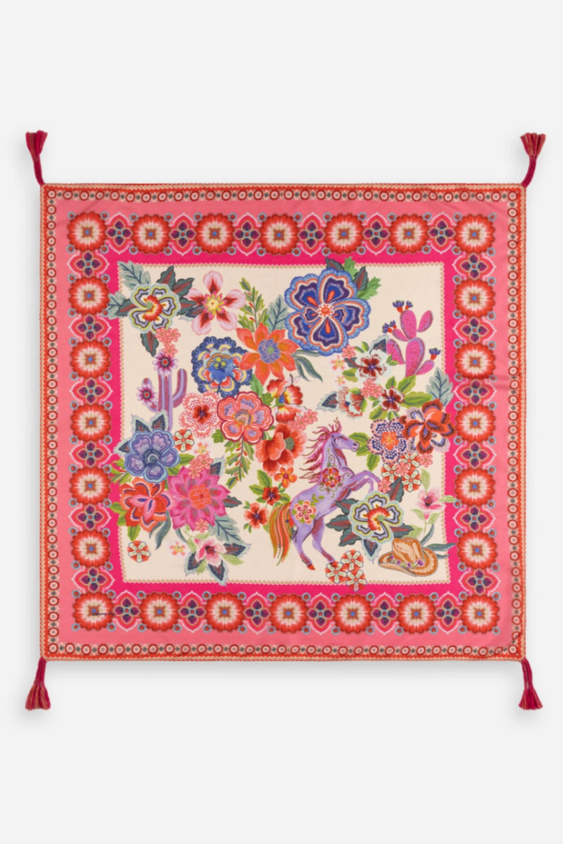 Johnny Was Silk Scarf - Kallie C93225-4 - Pre-Order June Delivery