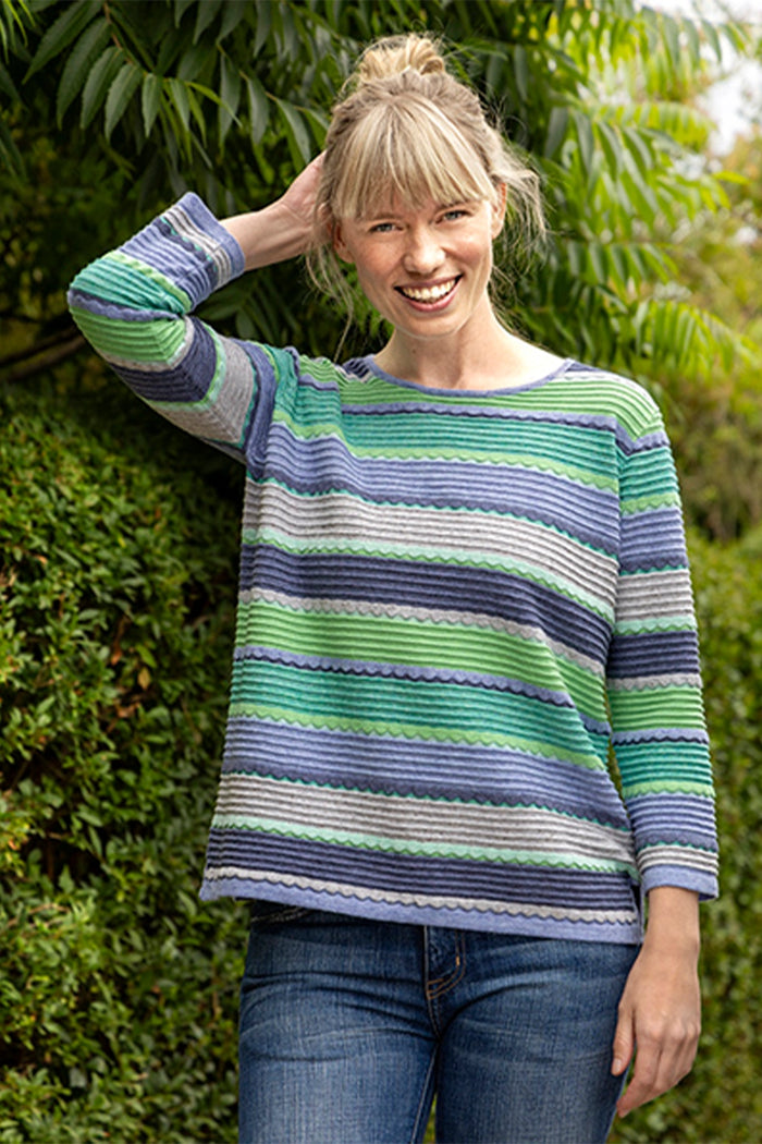N.O.K Relaxed Fit Stripe Jumper Lulu