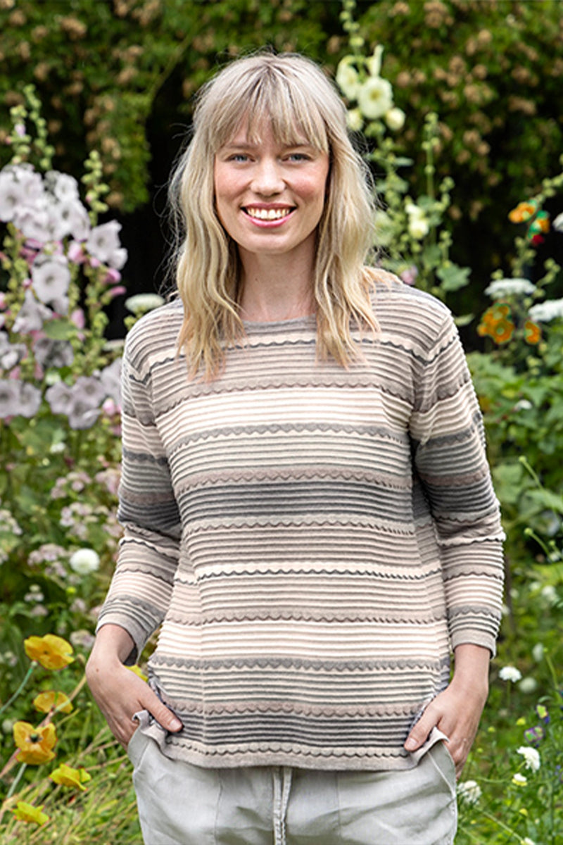 N.O.K Relaxed Fit Stripe Jumper Lulu