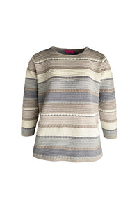 N.O.K Relaxed Fit Stripe Jumper Lulu