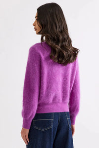 Mia Fratino Sierra Cardi in Electric Purple 25902