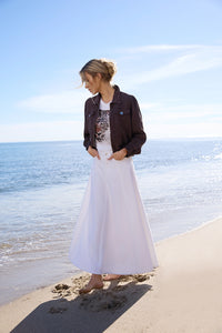 Monari Jacket With Decorative Buttons in Coffee 410664