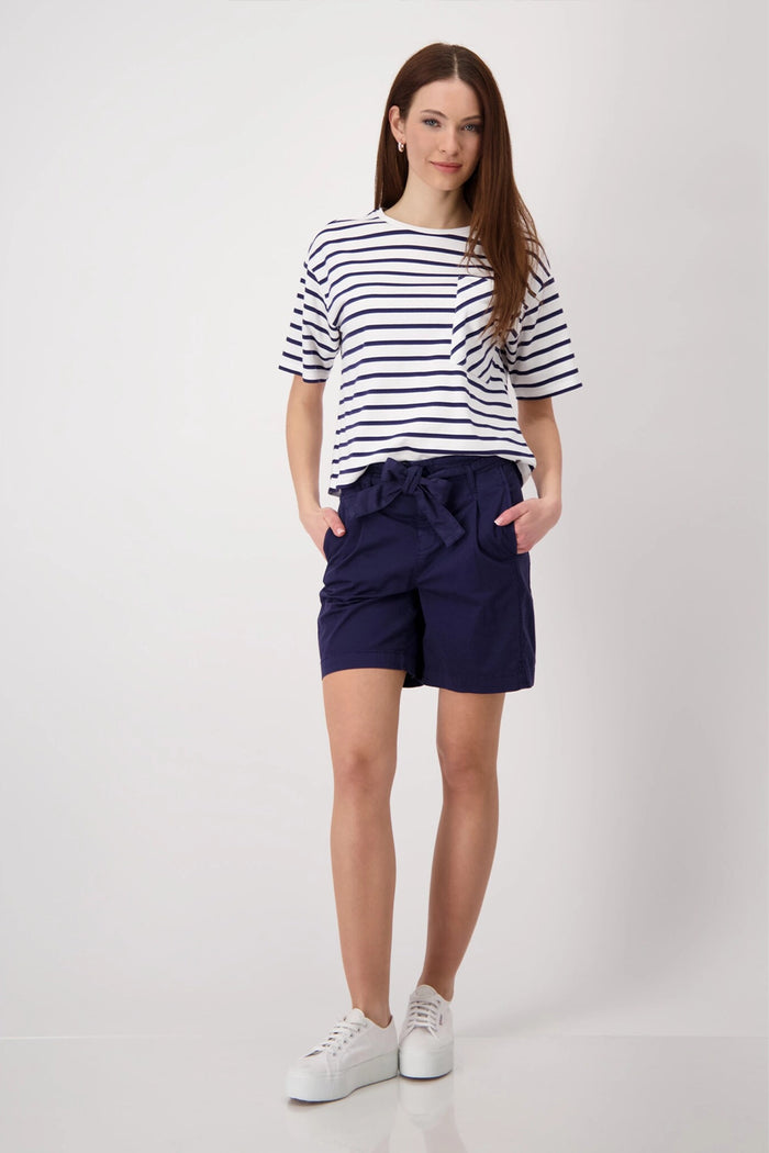 Monari Shorts with Tie Belt 409554