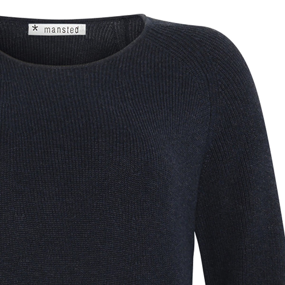 Mansted Nevada Eco Rib Dress in Navy