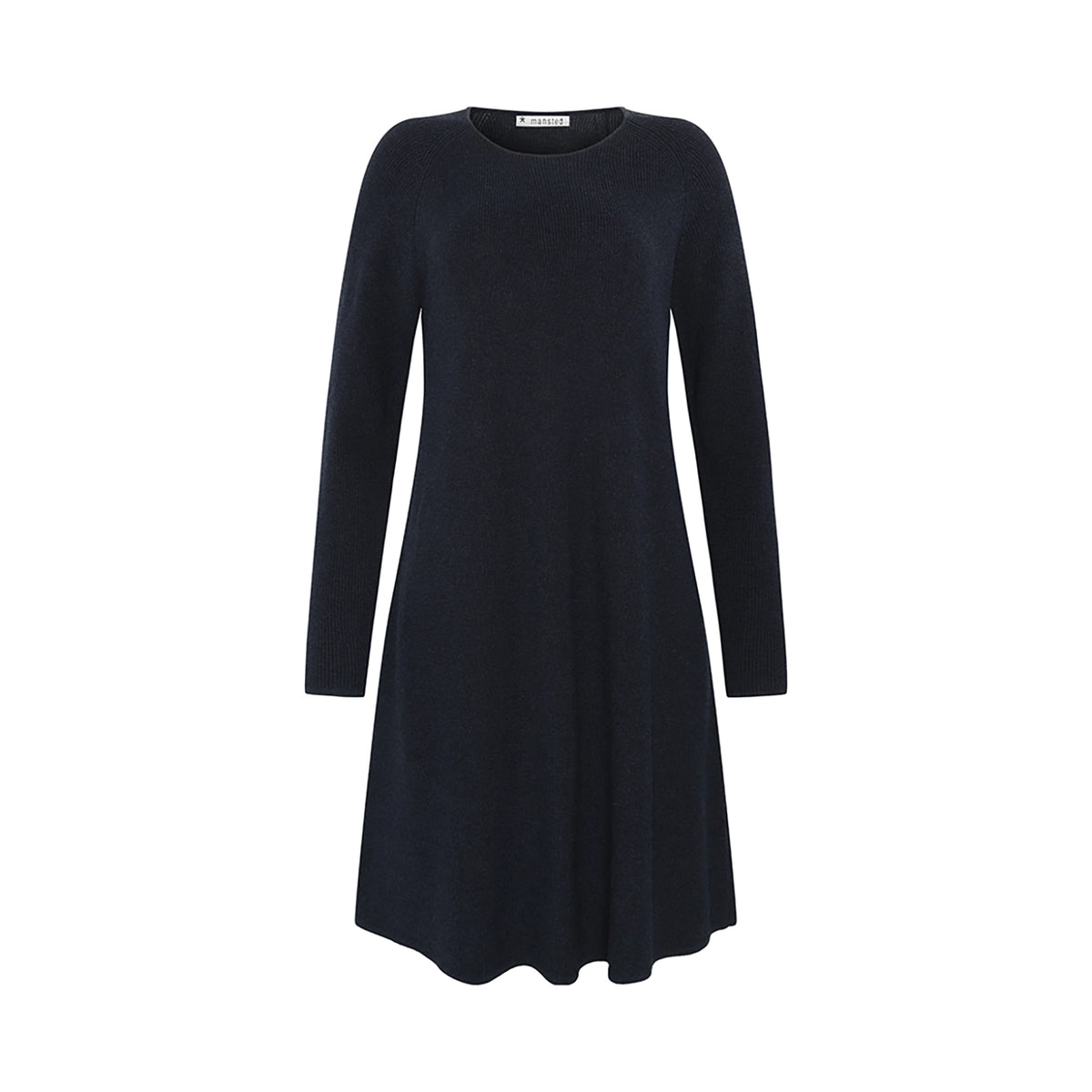 Mansted Nevada Eco Rib Dress in Navy