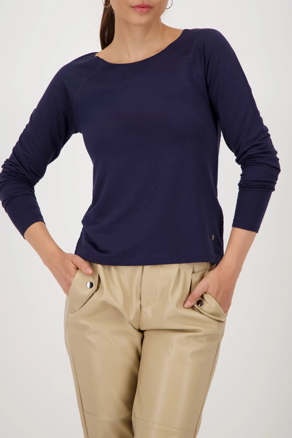 Monari Basic Long sleeve Tee 808868