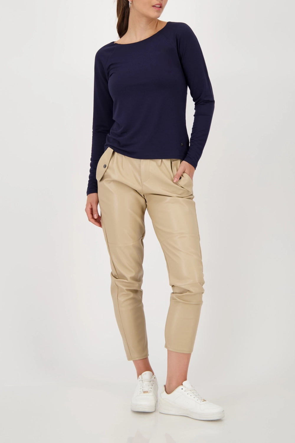 Monari Basic Long sleeve Tee 808868