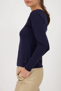 Monari Basic Long sleeve Tee 808868