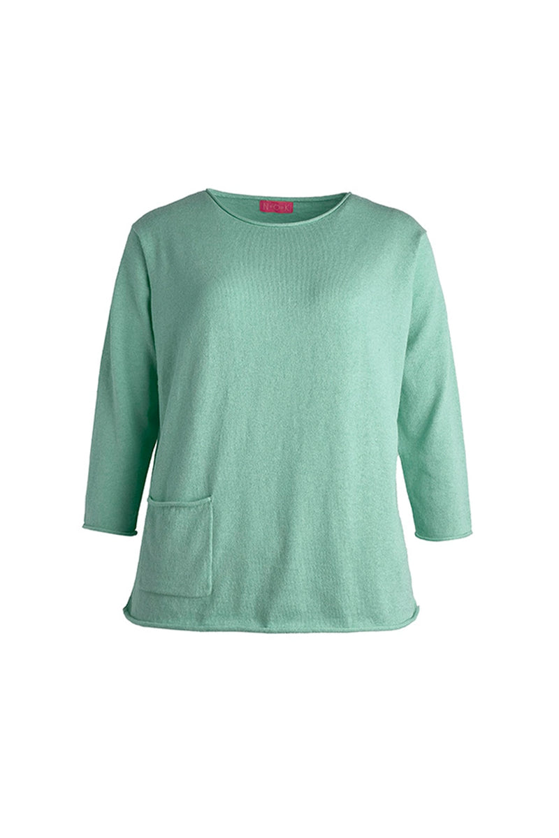 N.O.K Cotton/Cashmere Knit with Pocket Ozon