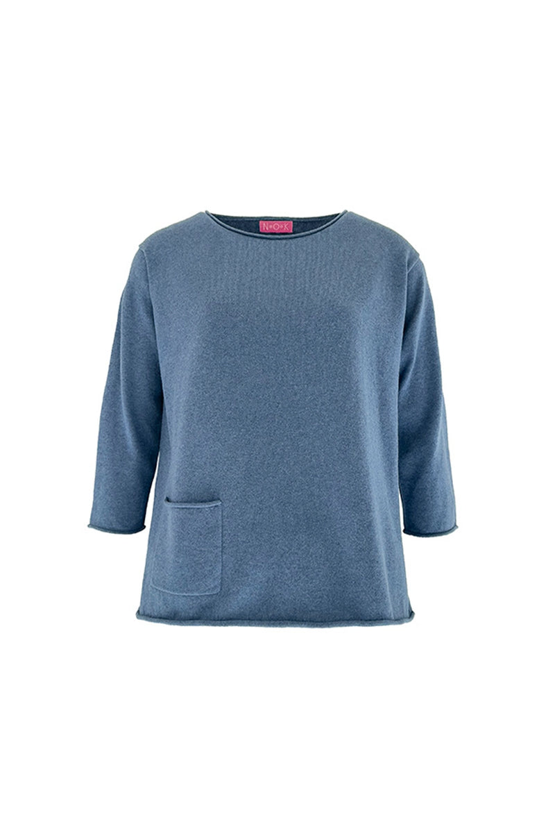 N.O.K Cotton/Cashmere Knit with Pocket Ozon