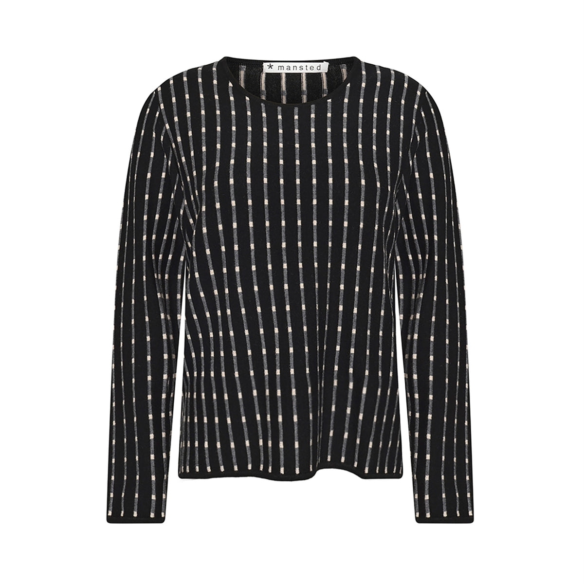 Mansted Penelope Morse Code Crew in Black