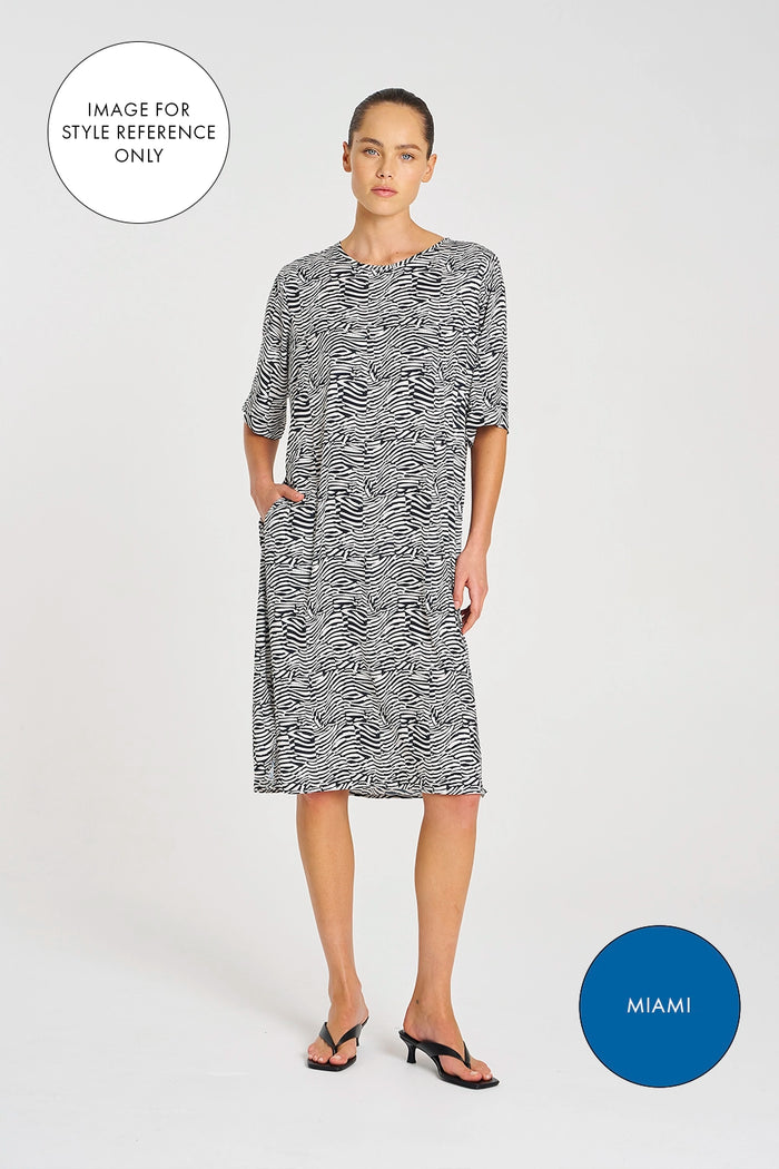 Mela Purdie Plaza Dress in Miami F67 3004 - Pre-Order September Delivery