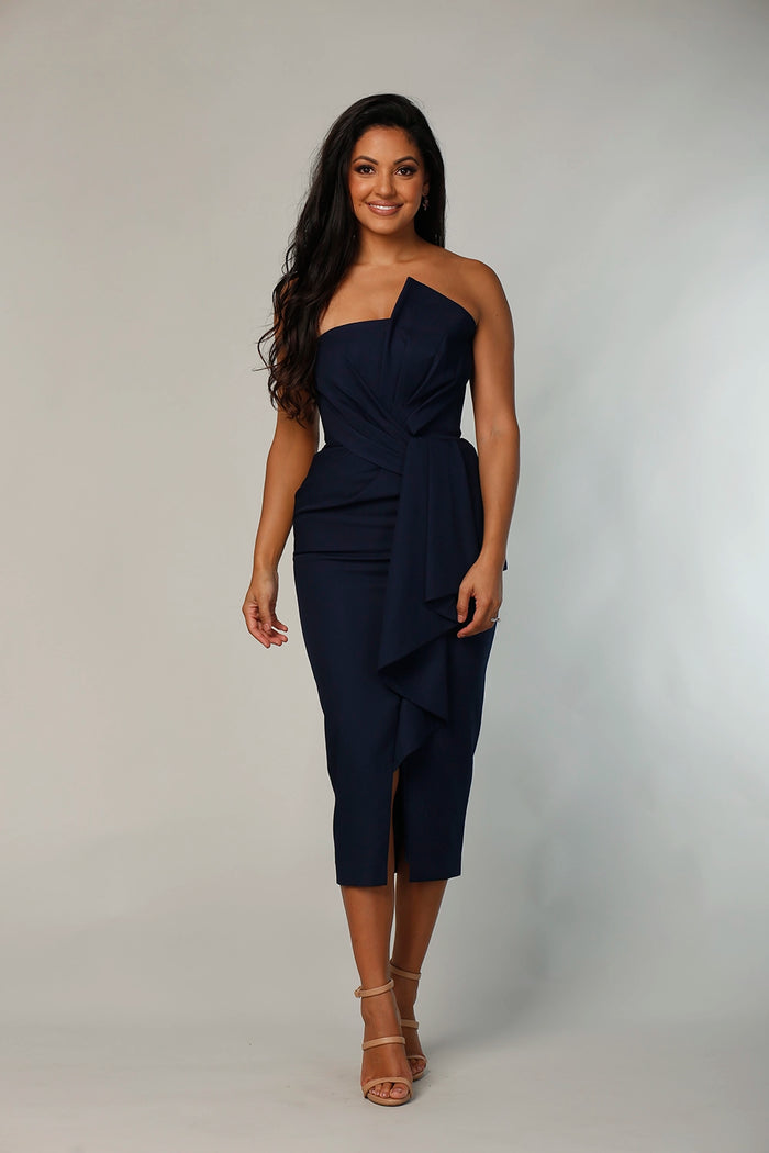 stellina midi dress Stellina Midi Dress by Samantha Rose White Runway