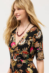 Johnny Was The Janie Favorite Twist Front Midi Swing Dress T39525-9