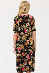 Johnny Was The Janie Favorite Twist Front Midi Swing Dress T39525-9