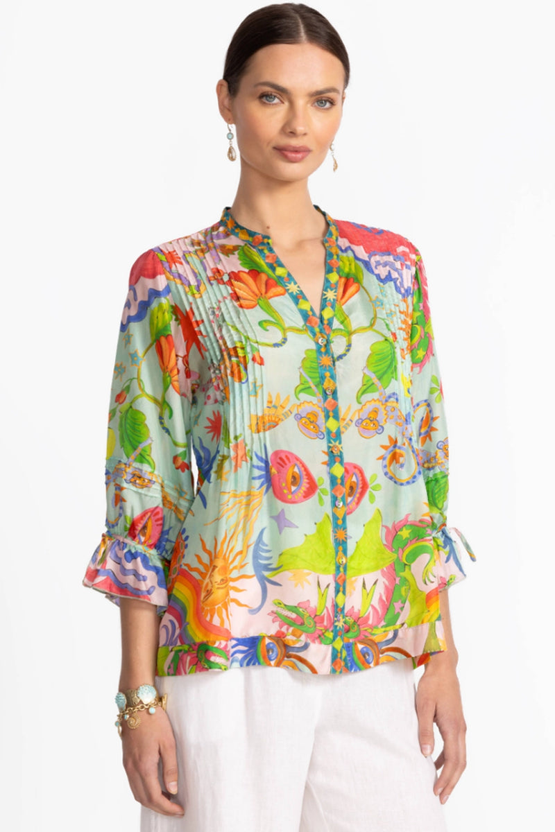 Johnny Was Vacanza Blouse C16425-5
