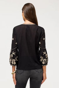 Johnny Was Scallop Sleeve Blouse - Soretta W15226-7