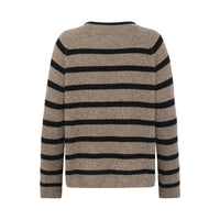 Mansted Zorel Stripe Yak Funnel Neck