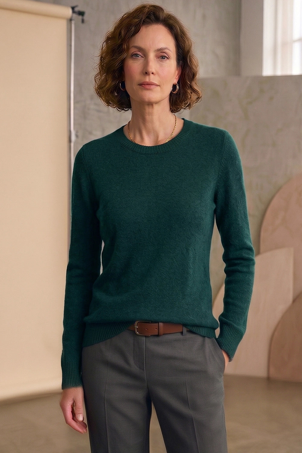 Mansted Zori Yak Crew in Cold Green