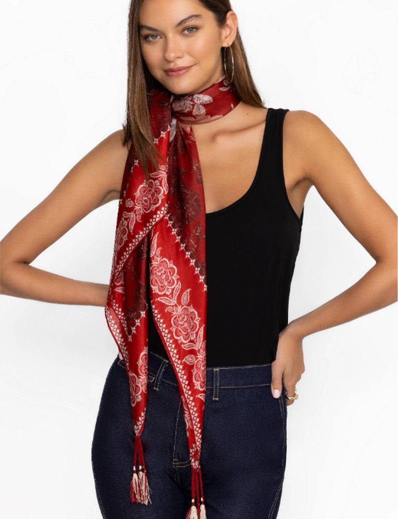 Johnny Was Silk Scarf - Zwina C90324-8