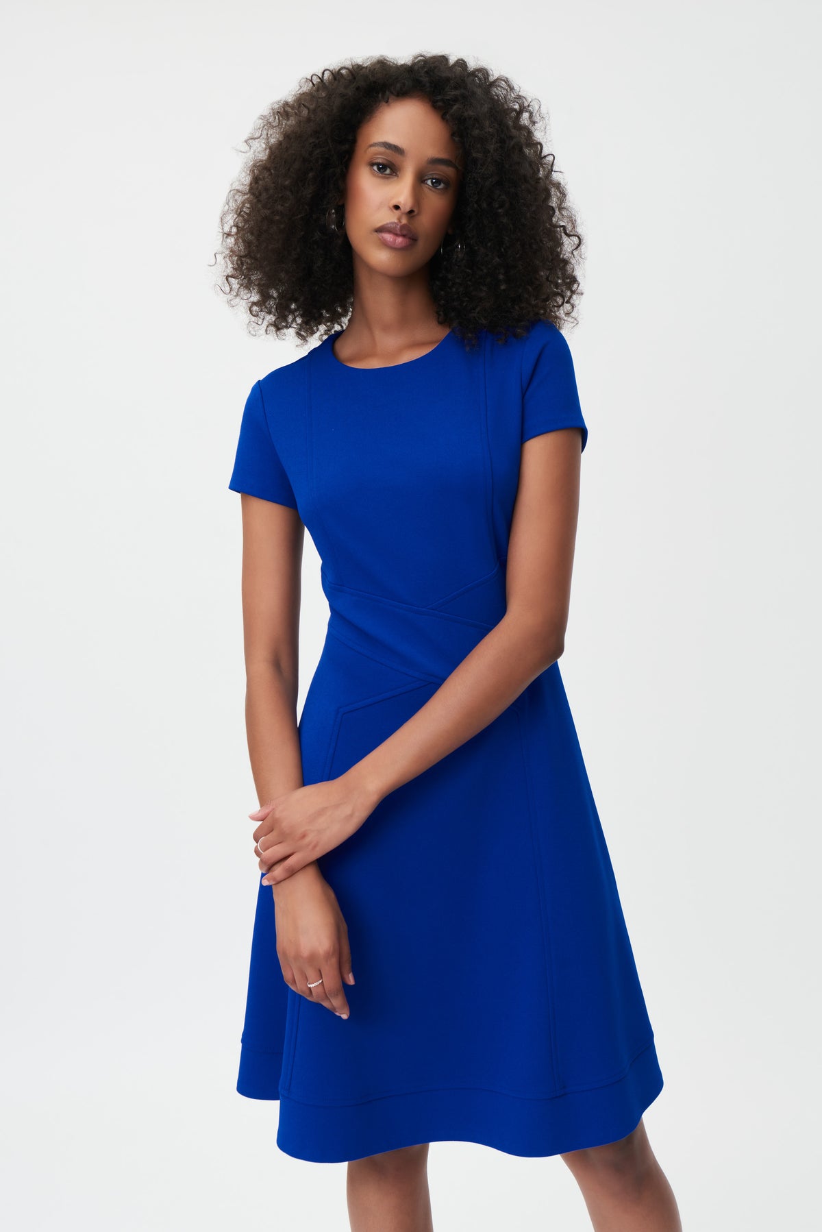 Joseph Ribkoff Cap Sleeve Fit and Flare Dress Jr232106