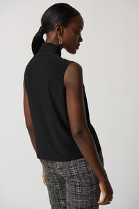 Joseph Ribkoff Mock Neck Sleeveless Top Jr233298