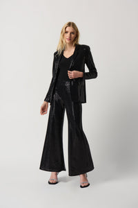 Joseph Ribkoff Novelty Knit Wide Leg Pull-On Pants Jr234239