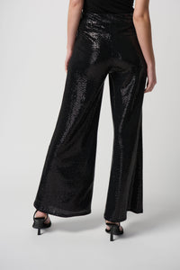 Joseph Ribkoff Novelty Knit Wide Leg Pull-On Pants Jr234239