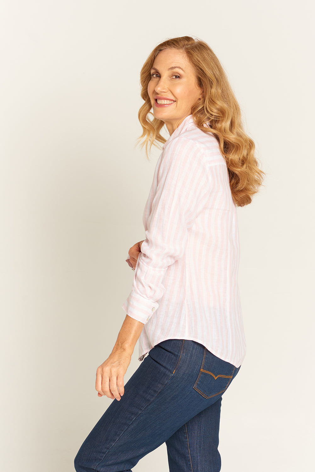 Goondiwindi Cotton Stripe Classic Fit Shirt 4279-99-W23