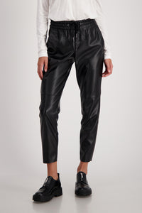 Monari Faux Leather Pants M806404