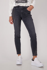 Monari Jeans with Rhinestone Feature M806563