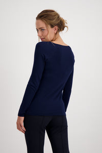 Monari Basic Long Sleeve Tee M806755