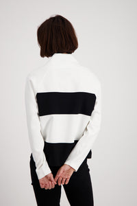 Monari Sweatshirt With Sleeve Embelishment M806763