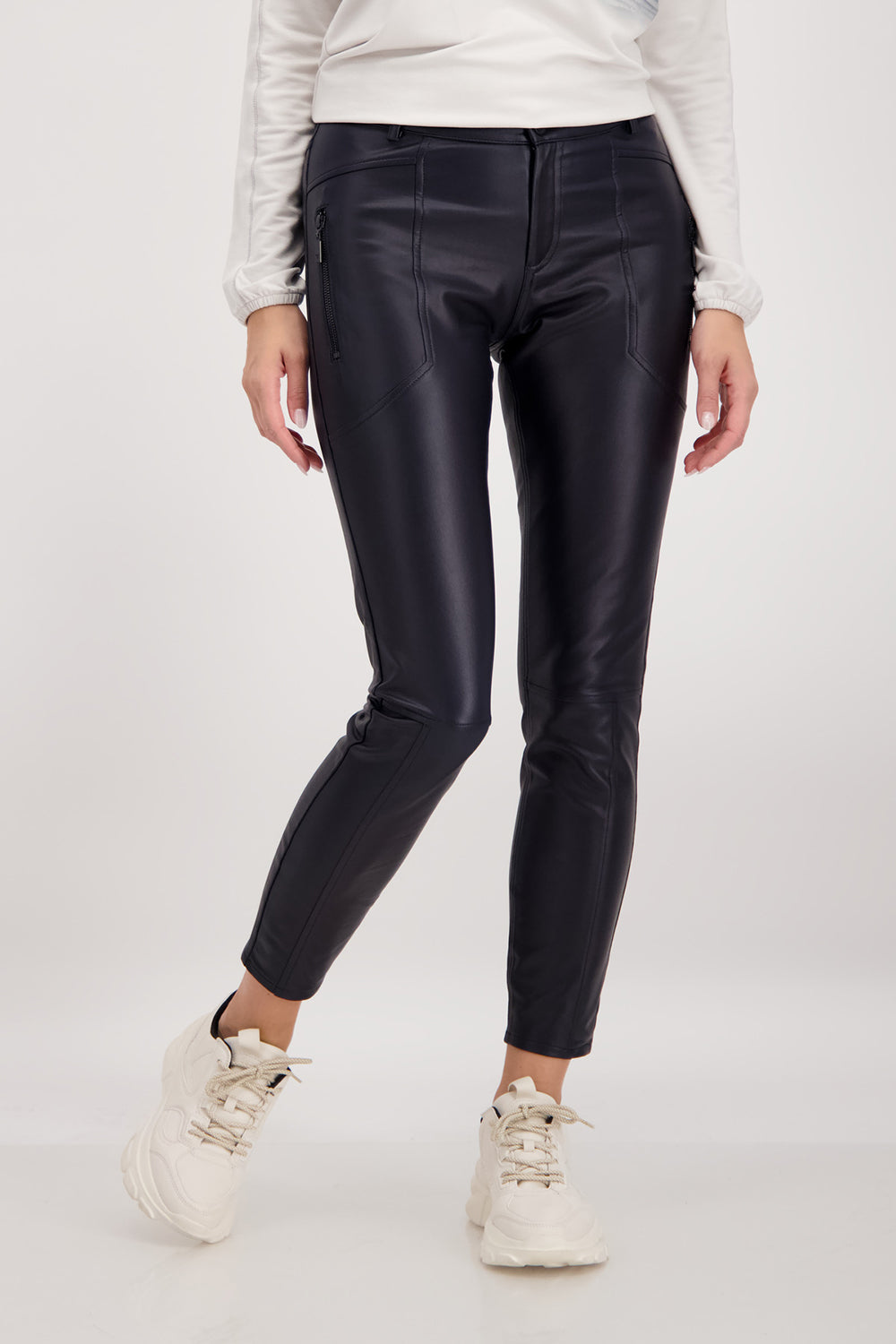LIU JO crystal-embellished Skinny Trousers - Farfetch
