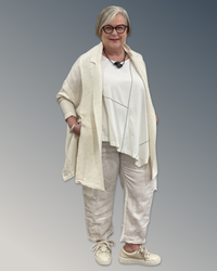 Moyuru Rayon/Nylon Mix Jacket M231651