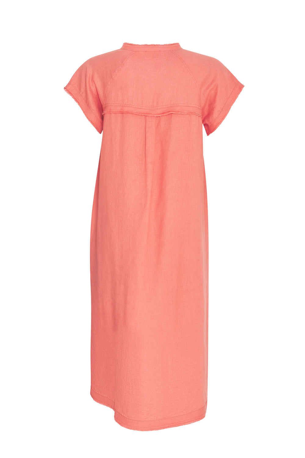 Madly Sweetly by Loobies Story Linen Let Live Shift Dress Persimmon s832pl